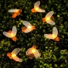 Girlanda solarna LED Pszczoły 20 LED lampa ogrodowa wbijana 5m | BEE-20LED-5M