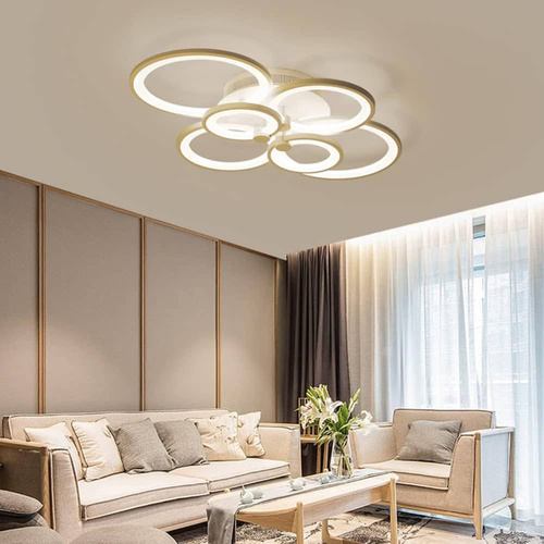 Wieloczęściowa Nowoczesna lampa wisząca | LED | Czarna | RLG-C72W-W