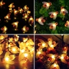 Girlanda solarna LED Pszczoły 20 LED lampa ogrodowa wbijana 5m | BEE-20LED-5M