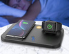 Stacja dokująca do Apple iPhone AirPods Watch | Ładowarka bezprzewodowa 15W do telefonu i słuchawek | Wersja podróżna | WD-04