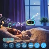 Budzik dziecięcy LED kotek | zegar z lampką nocną, animacjami i funkcją snu | SG-5-W