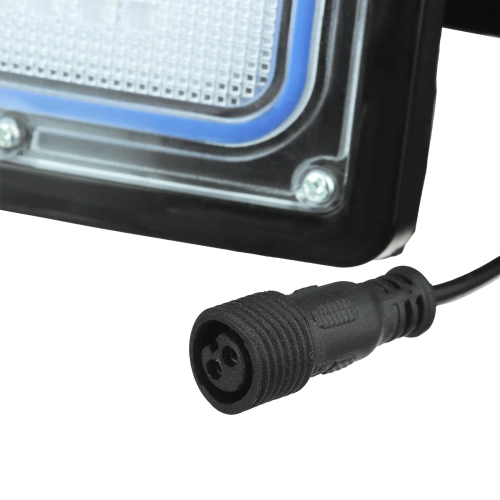 Naświetlacz LED 50W z pilotem | Naświetlacz LED 50W z panelem solarnym  IP66 ,1500lm | LD66-50W