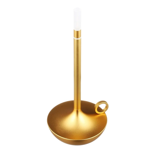 Nowoczesna lampka stołowa | Lampka nocna z wbudowanym akumulatorem | HJA31-GOLD