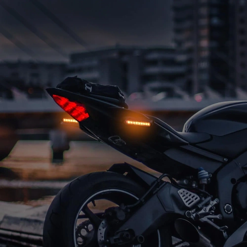 Dynamiczne kierunkowskazy LED do motocykli | 12 diod LED | blister | 2 sztuki | MSL-12LED-02