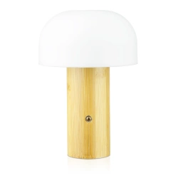 Dotykowa lampka stołowa LED z akumulatorem | Stylowa lampka nocna z regulacją barwy oraz mocy świecenia | YG-VM40A