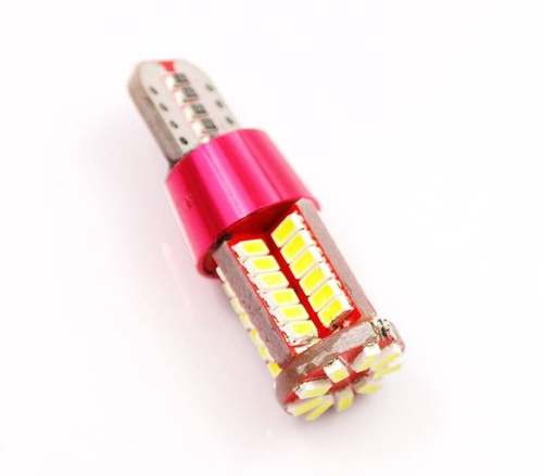 Żarówka samochodowa LED W5W T10 57 SMD 3014 CAN BUS