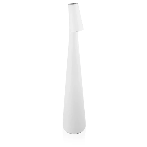 Lampa stołowa 33,5cm | Bezprzewodowa lampka nocna z wbudowanym akumulatorem | Lampka z dotykowym sterowaniem | HMS-355-WHITE