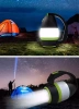 Wielofunkcyjna lampka kempingowa LED, latarka turystyczna z funkcją powierbanka | 3 tryby świecenia, 1500mAh | HWL-005