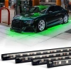 Podświetlenie podwozia LED | Elastyczne taśmy RGB | Bluetooth z aplikacja na telefonie | Długość pasków: 90cm x 2 i 120cm x 2