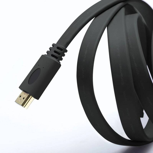 Płaski kabel HDMI 1.4 | 3D | 1080p FULL HD @ 60hz | HDB-13.5M