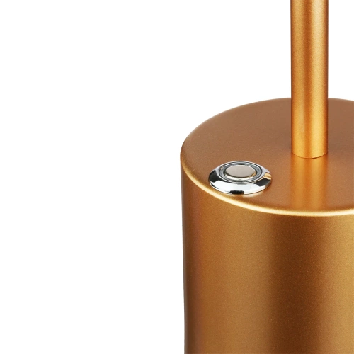 34 cm Lampa stołowa z wbudowanym akumulatorem | Lampa nocna z trzema barwami świecenia | Nastrojowa lampka do hotelu, restauracji | HJA28-ROSEGOLD-2