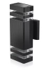 Lampa ogrodowa, kinkiet zewnętrzny elewacyjny | 2x E27, IP54 | BD-C218