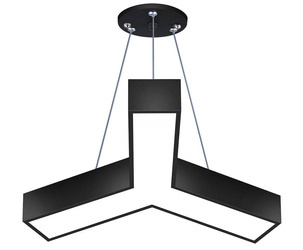 Lampa sufitowa wisząca LED 20W | kształt Y | aluminium | CCD niemrugająca | Φ60x10x6 | LPL-001