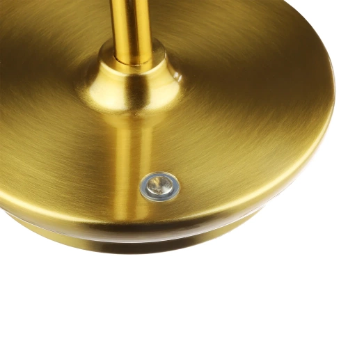 Lampa stołowa z wbudowanym akumulatorem | Lampa nocna z trzema barwami świecenia | Nastrojowa lampka do hotelu, restauracji | HJA15-GOLD