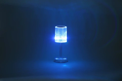 Lampka stołowa LED | Lampka nocna RGB z wbudowanym akumulatorem oraz pilotem | YG-1126-C3