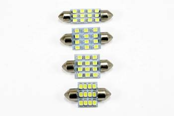 Żarówka samochodowa LED C5W 12 SMD 1210