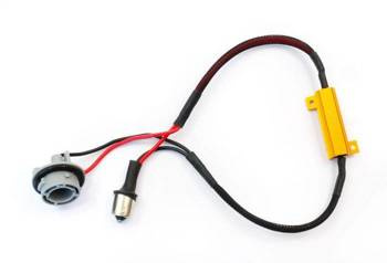 Filtr LED CAN BUS 50W 8Ω - oprawka P21W / Ba15S | D-50W-8-BA15S