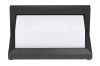 Lampa ogrodowa, kinkiet elewacyjny zewnętrzny LED | Zintegrowany czujnik ruchu i zmierzchu | 12W, 1200lm, IP65 | TYD-S18W-B