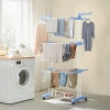 Suszarka na pranie | Pionowa suszarka do ubrań | Poziomowa suszarka na pranie | TW-116-BLUE