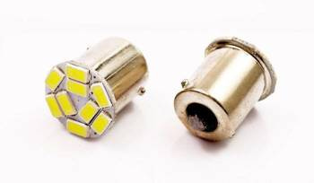 Żarówka samochodowa LED BA15S 9 SMD 5630 FRONT