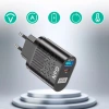 GAN | Szybka ładowarka sieciowa 65W z portami USB i PD 3.0 (USB-C)