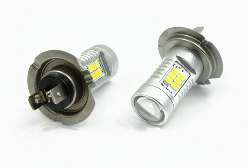 Żarówka samochodowa LED H7 21 SMD 2835