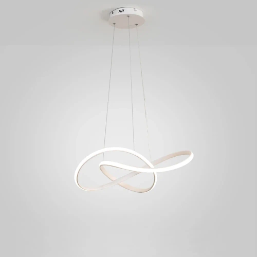Nowoczesna lampa wisząca | LED | Biała | RLA-48W-W