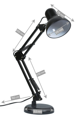 Lampka biurkowa E27 | lampa szkolna, kreślarska | MT-811
