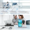 Składana ładowarka bezprzewodowa | Stacja dokująca do iPhone. Apple Watch i AirPods | MD-DK15-15W-W