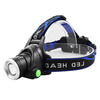 Latarka czołowa LED XML-T6 CREE | funkcja zoom | 2x 18650 3.7V, 1500lm | T6