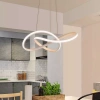 Nowoczesna lampa wisząca | LED | Biała | RLA-48W-W