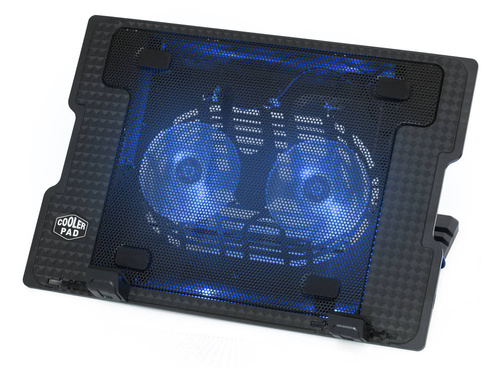 Podkładka chłodząca - podstawka pod laptopa 9-17'' | F2-BLACK