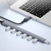 Rozdzielacz USB na 7x USB-A | adapter, rozgałęźnik 7w1 | HUB