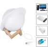 Lampka stołowa w kształcie Saturna | Lampka nocna z pilotem RGB | Lampka dziecięca zmieniająca kolor | XK-D13