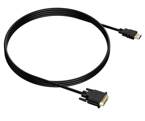 Kabel HDMI - DVI | HDMI 1.4 | 4K | 3D | HB-2-2M-Black