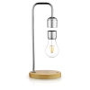Lewitująca lampka magnetyczna | Lampka LED z ładowarką indukcyjną | Lampka nocna | HX-S007R1-SILVER