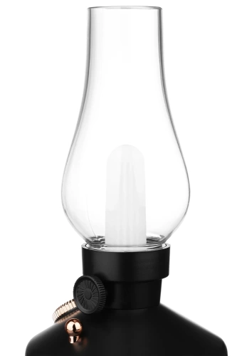 Nawilżacz powietrza LED | Ultradźwiękowy nawilżacz powietrza z funkcją lampki nocnej | LA-0621-BLACK