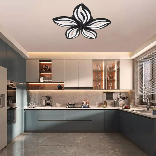 Nowoczesna wieloczęściowa lampa sufitowa | Plafon | LED | RLE-C50W-B