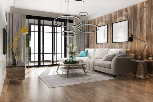 Wieloczęściowa Nowoczesna lampa wisząca | LED | Czarna | RLK-C04-120W-B