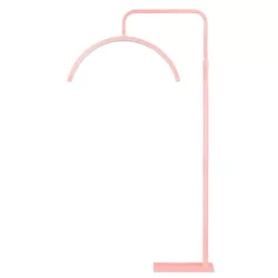Lampa do studia tatuażu | Bezcieniowa lampa kosmetyczna LED | Lampa podłogowa do salonów kosmetycznych, stylizacji rzęs i paznokci | EPT-135-PINK