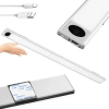 Lampka meblowa z czujnikiem ruchu | Bezprzewodowa lampka nocna z sensorem | Lampka LED podszafkowa 50 cm | HSL-S50CM-SILVER