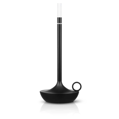 Nowoczesna lampka stołowa | Lampka nocna z wbudowanym akumulatorem | HJA1-BLACK