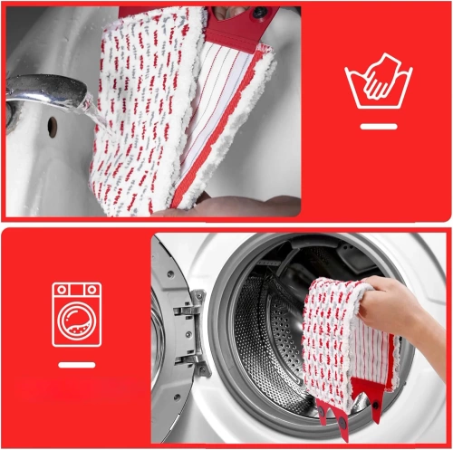 Wkłady do mopa VILEDA | Zestaw zapasowy 3 sztuk | AL-T3PCS