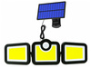 Lampa solarna LED z czujnikiem ruchu i zmierzchu IP65 | 171 diod LED COB | Pilot IR | LD-171COB