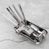 Zestaw narzędzi rowerowych 11w1 | Multitool rowerowy z rozkuwaczem łańcucha | T25-11in1
