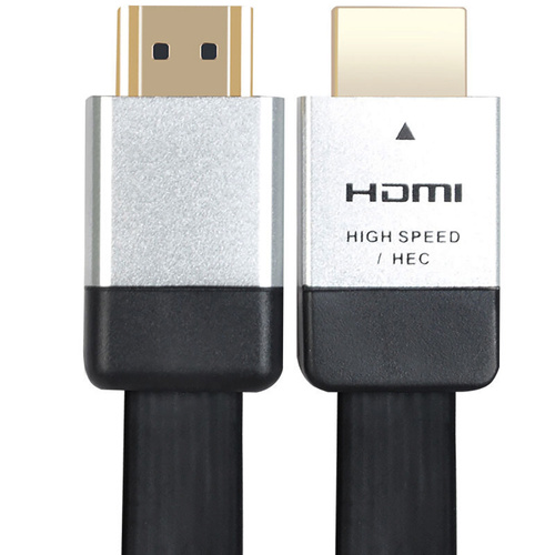 Płaski kabel HDMI High Speed with Ethernet 2 metry | HWD-2.0-2M