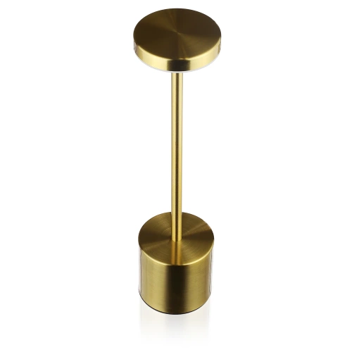 Lampka stołowa LED | Nowoczesna lampka nocna w wbudowanym akumulatorem | HJA21-GOLD