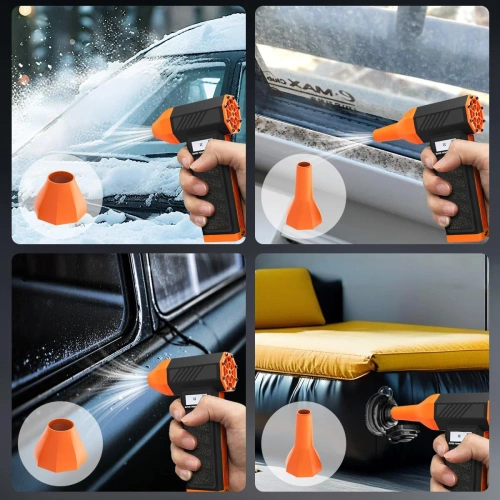 Elektryczna dmuchawa turbo 130000 RPM z akumulatorem 5000 mAh |FAN-P30-B+O