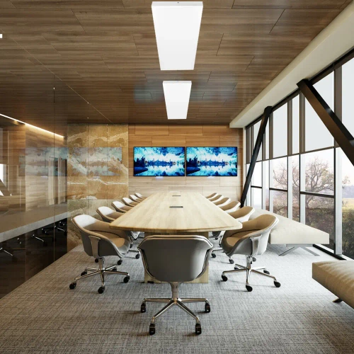 Panel sufitowy LED | Natynkowy plafon 120x30cm | 60W, 6000lm | biały