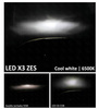 Zestaw żarówek LED H1 X3 DIODA TYP ZES 50W 12000 lm